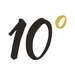 شعار عشرة درجات بوتيك